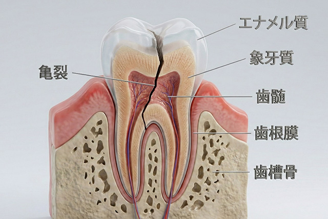 歯根破折（しこんはせつ）とは？